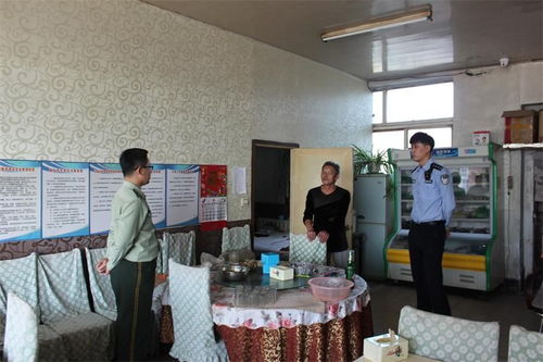 双辽大队联合派出所开展 九小场所 消防安全大检查